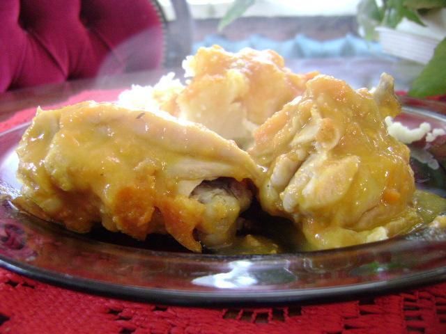 porcje kurczaka w słodkiej marchewce  porcje kurczaka w słodkiej marchewce