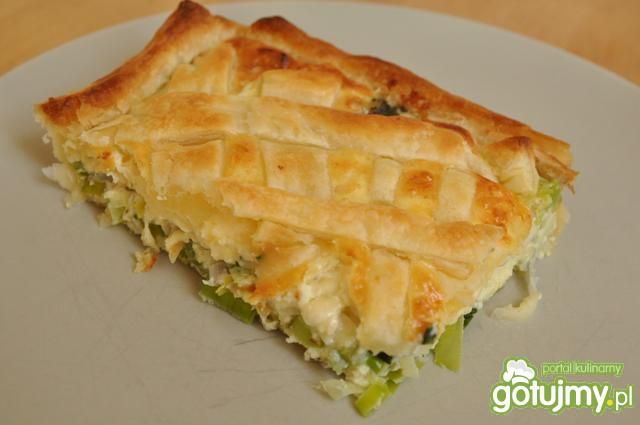 Porowa tarta Porowa tarta