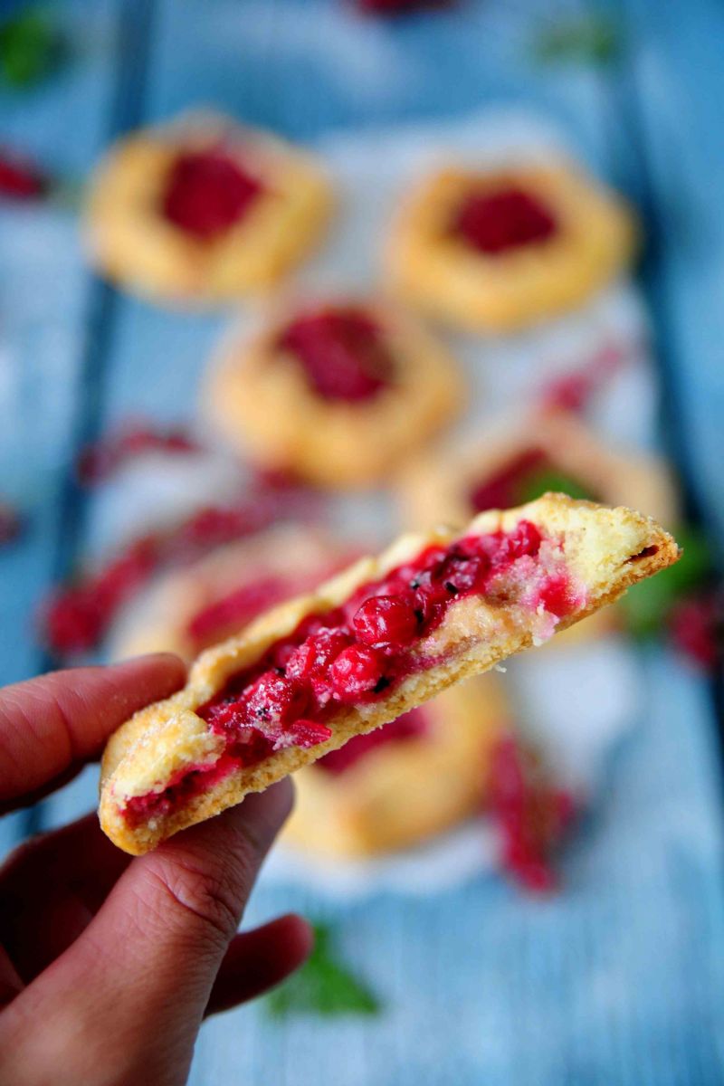 Porzeczkowe mini tarty rustykalne   Porzeczkowe mini tarty rustykalne