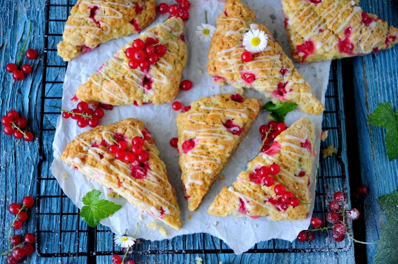 Porzeczkowe scones Porzeczkowe scones