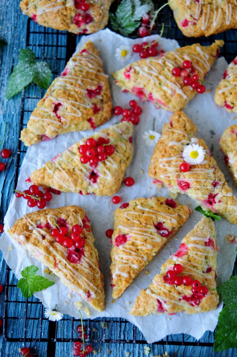 Porzeczkowe scones Porzeczkowe scones