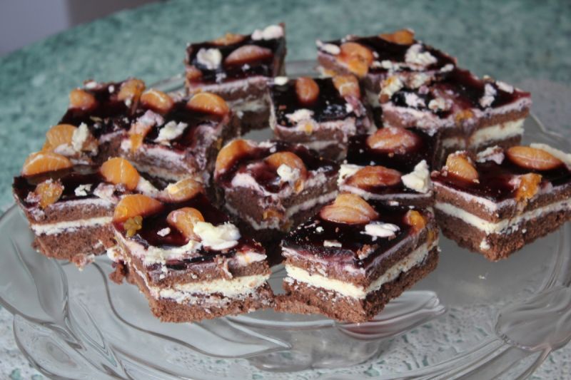 Porzeczkowiec z mandarynkami Porzeczkowiec z mandarynkami