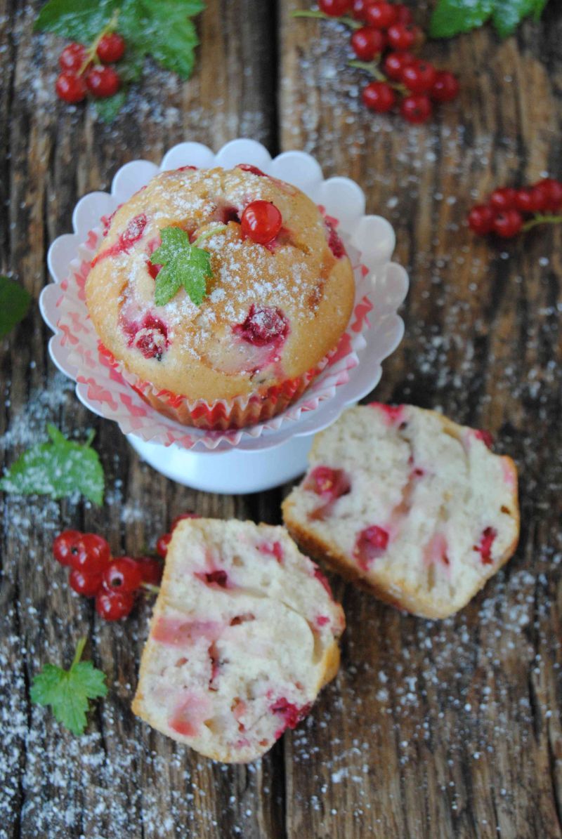 Porzeczkowo- cynamonowe muffinki Porzeczkowo- cynamonowe muffinki