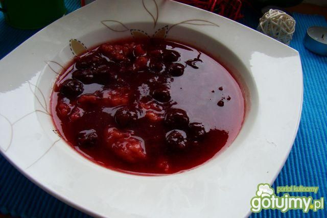 Postana zupa wiśniowa 