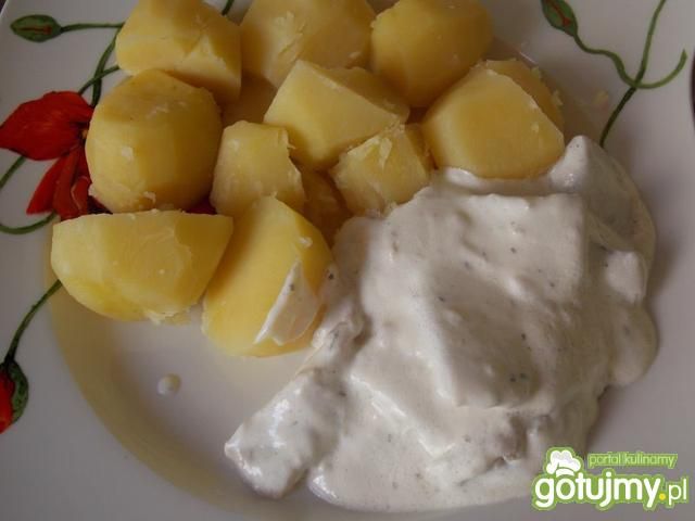 Postny śledź z ziemniakami Postny śledź z ziemniakami