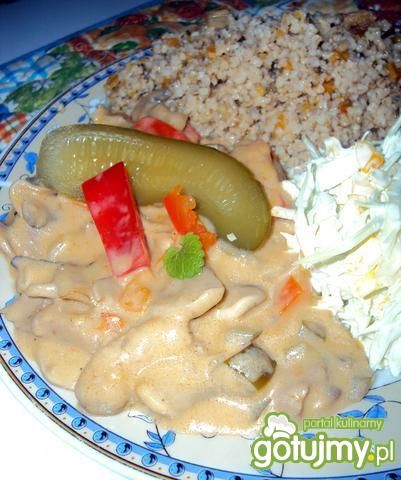 Potrawka a la boeuf sroganoff