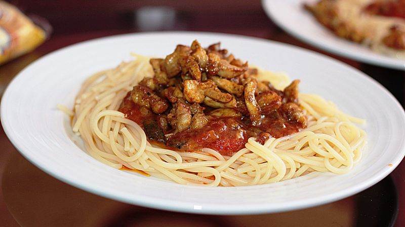 Potrawka drobiowa z warzywami na ostro