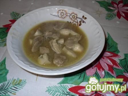 Potrawka mięsno - pieczarkowa