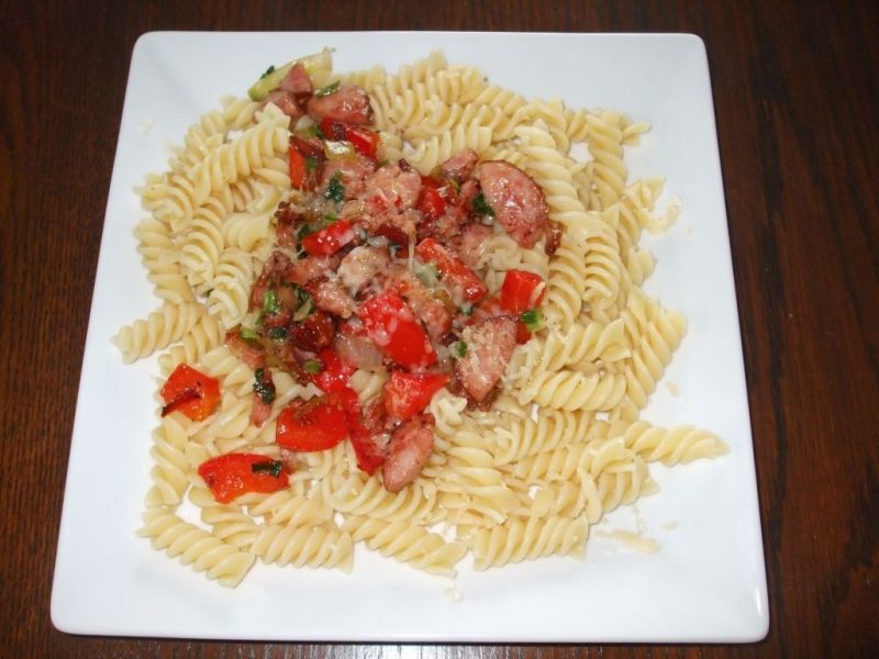 Potrawka na makaronie Potrawka na makaronie