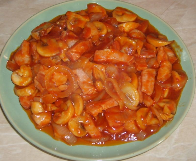 Potrawka pieczarkowa Potrawka pieczarkowa