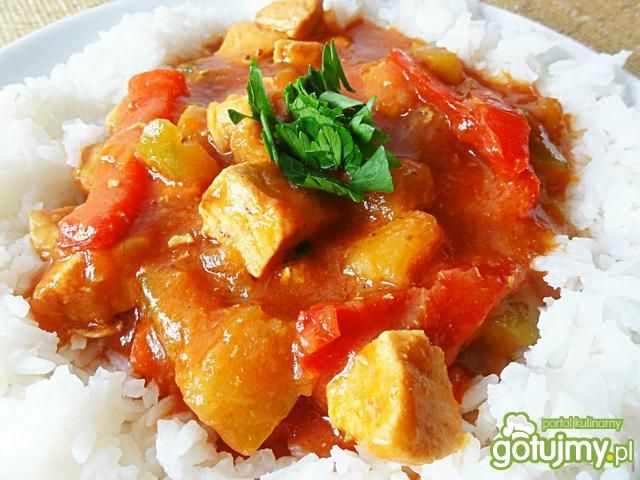 Potrawka z cukinii z kurczakiem