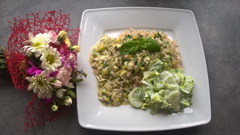 Potrawka z dorsza w sosie koperkowym