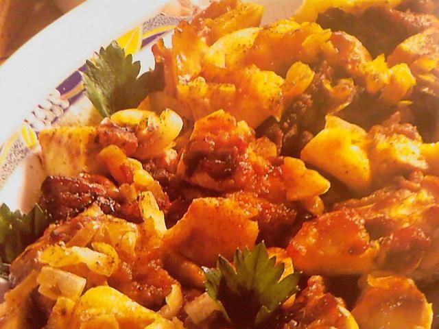 Potrawka z gęsi i jabłek Potrawka z gęsi i jabłek