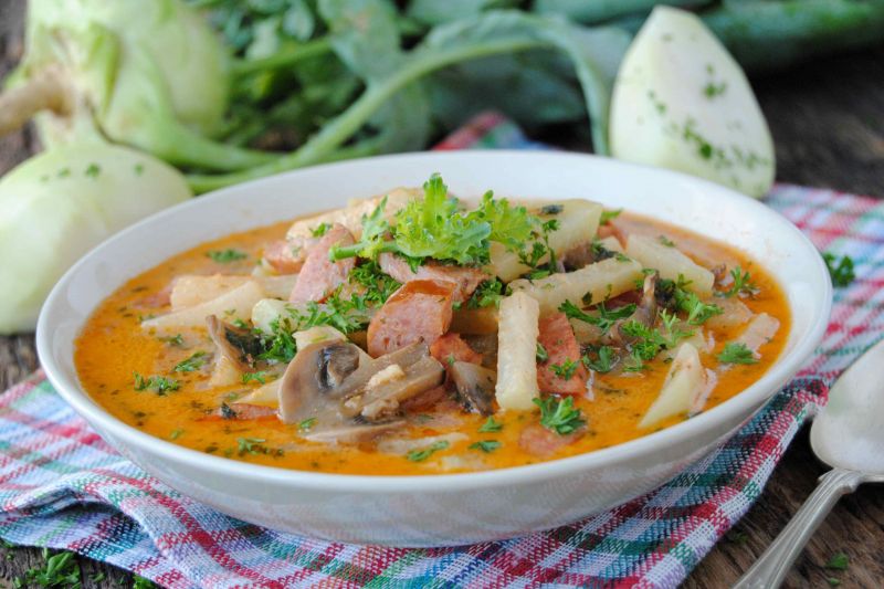 Potrawka z kalarepki