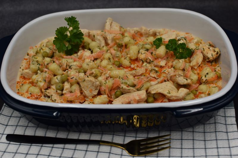 Potrawka z kurczaka z gnocchi
