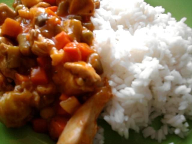 Potrawka z kurczaka z warzywami Potrawka z kurczaka z warzywami