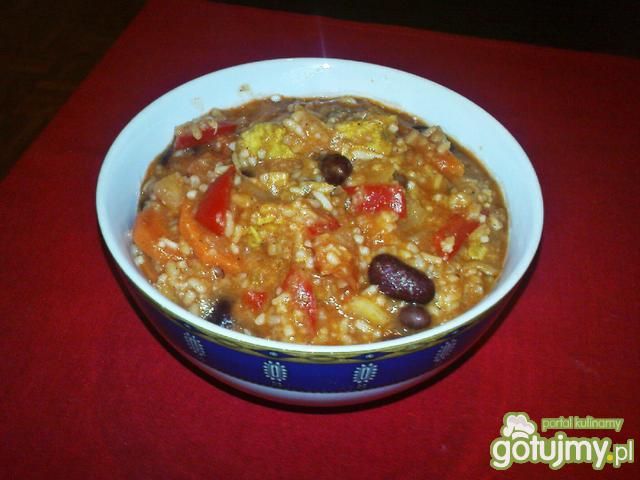 Potrawka z kurczakiem i ryżem Potrawka z kurczakiem i ryżem