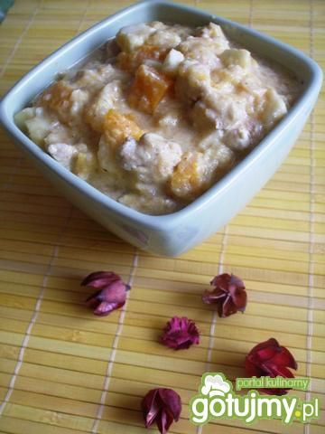 Potrawka z kurczakiem, jabłkiem i dynią Potrawka z kurczakiem, jabłkiem i dynią