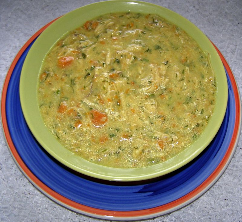 Potrawka z kury wiejskiej z koperkiem Potrawka z kury wiejskiej z koperkiem