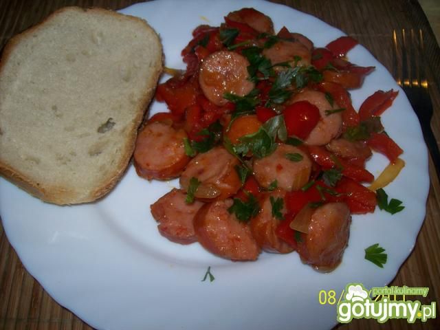 Potrawka z papryki Potrawka z papryki