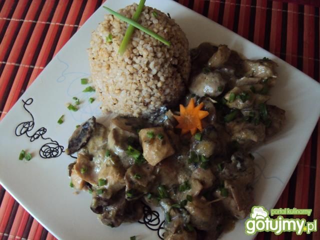 potrawka z pieczarkami potrawka z pieczarkami