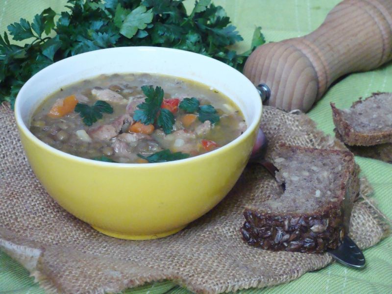 Potrawka z soczewicą  Potrawka z soczewicą