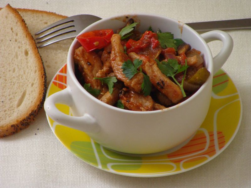 Potrawka ze schabu Potrawka ze schabu