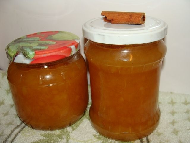 Powidła z gruszek z grejpfrutem