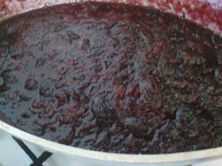 Powidła z węgierek z pomarańczą