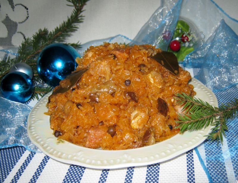 Powigilijna kapusta ala bigos Powigilijna kapusta ala bigos