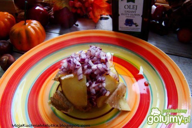 Poznańskie ziemniaczki z olejem lnianym  Poznańskie ziemniaczki z olejem lnianym