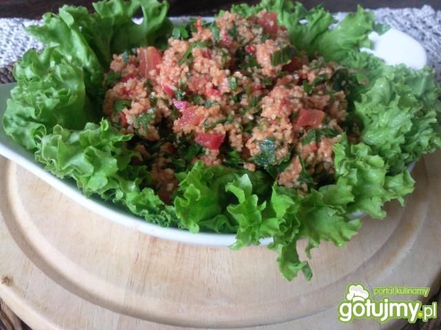 Pozywna salatka z tureckiego Bulgur