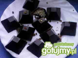 Pralinki piramidy z nadzieniem kokosowym