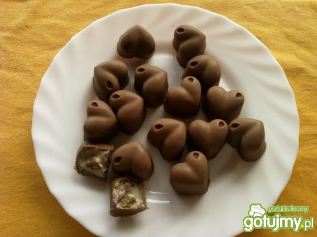 Pralinki z likierem i rodzynkami