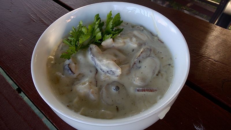 Prawdziwki w śmietanie  Prawdziwki w śmietanie