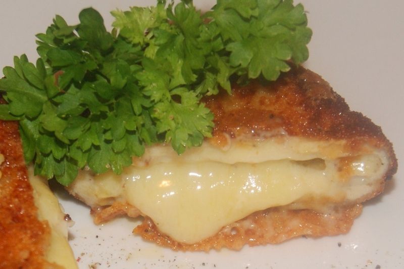 Prawie cordon bleu ( bez szynki )wg Buni