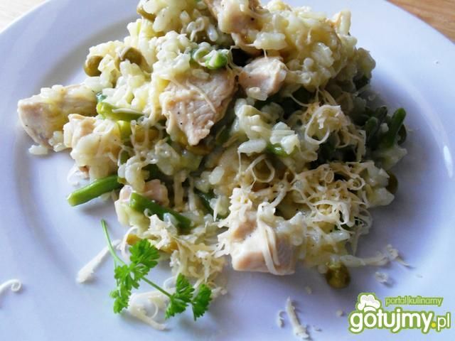 Prawie risotto fasolkowo-groszkowe Prawie risotto fasolkowo-groszkowe
