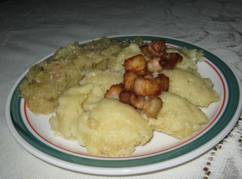 Prażoki  szybkie kluski ziemniaczane 