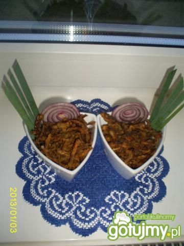 Prażona cebulka-dodatek idealny:)