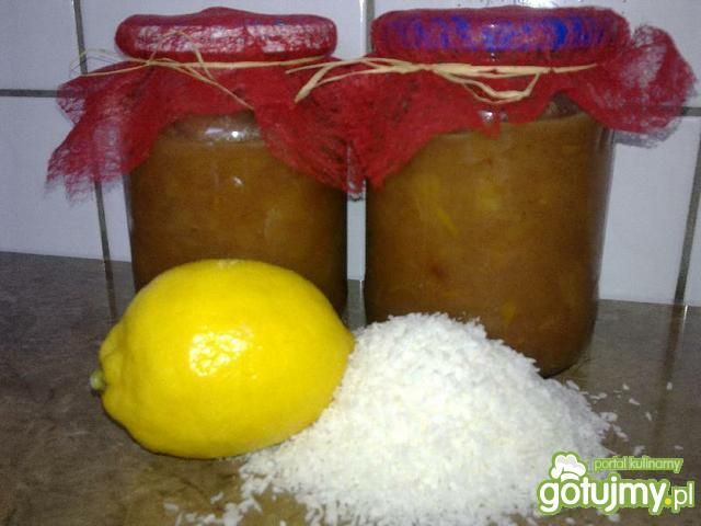 Prażone jabłka z nutką cytryny i kokosu Prażone jabłka z nutką cytryny i kokosu