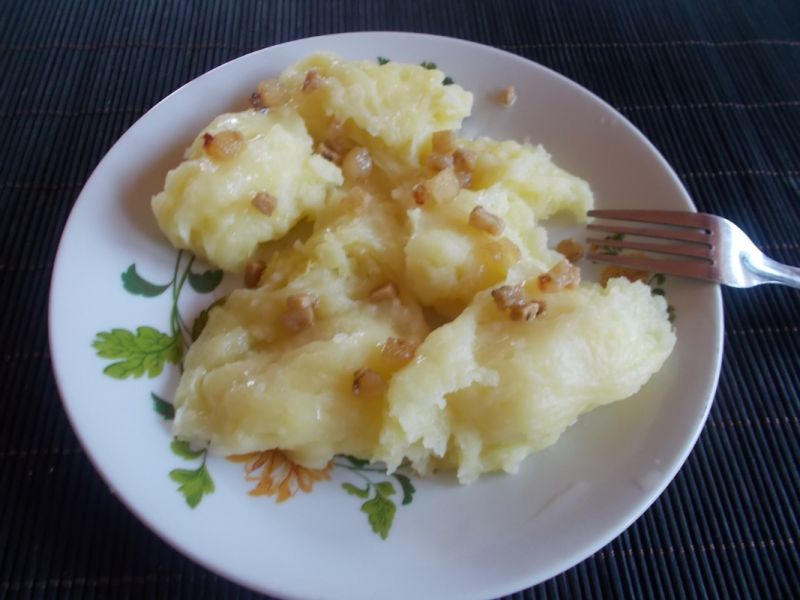 Prażuchy ze skwarkami