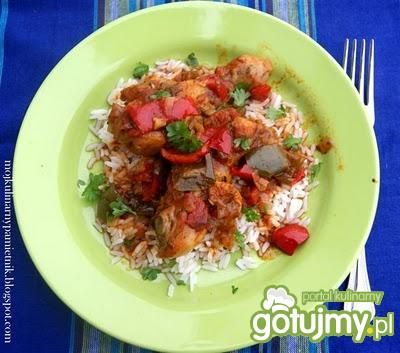 Pörkölt z pałek kurczaka