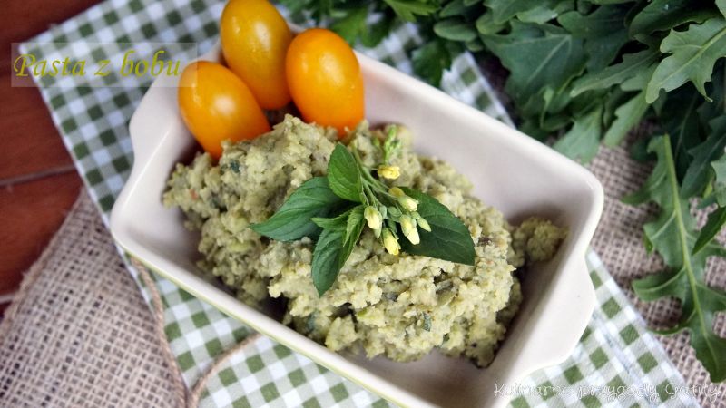 Prosta i pyszna pasta z bobu Prosta i pyszna pasta z bobu
