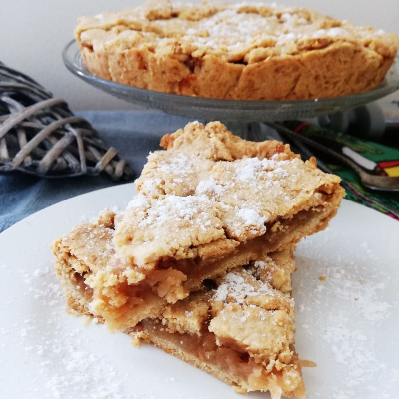 Prosta krucha szarlotka