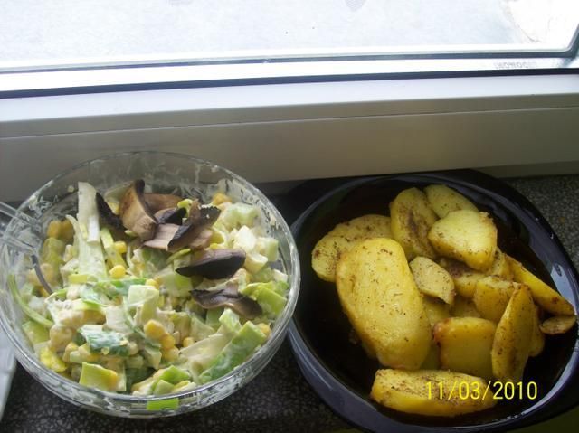 prosta sałatka do potraw z grilla prosta sałatka do potraw z grilla