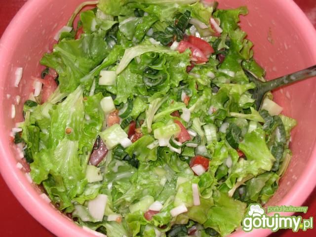 Prosta sałatka obiadowa Prosta sałatka obiadowa