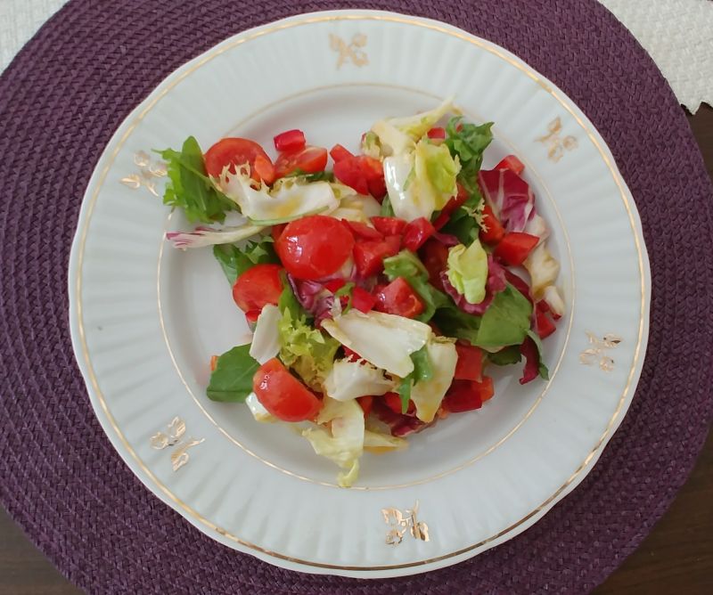 Prosta sałatka warzywna