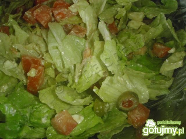 Prosta sałatka z fetą 