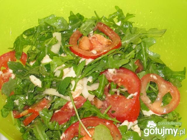 Prosta salatka z rukola  Prosta salatka z rukola