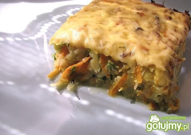 Prosta zapiekanka cukiniowa Prosta zapiekanka cukiniowa